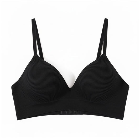 Ribbed Wireless Bra