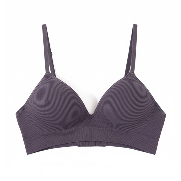 Ribbed Wireless Bra