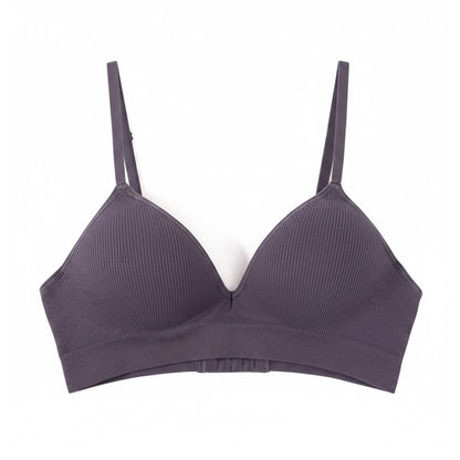Ribbed Wireless Bra